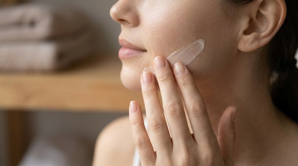 crema viso con spf peeling