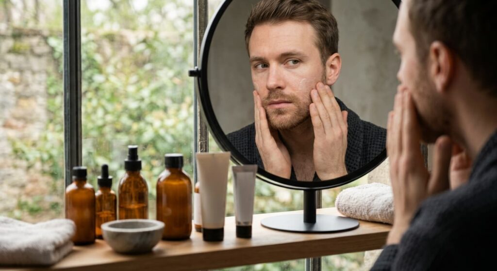 skincare primavera uomo