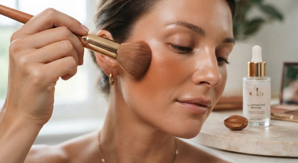 Trucco bronzed come applicarlo