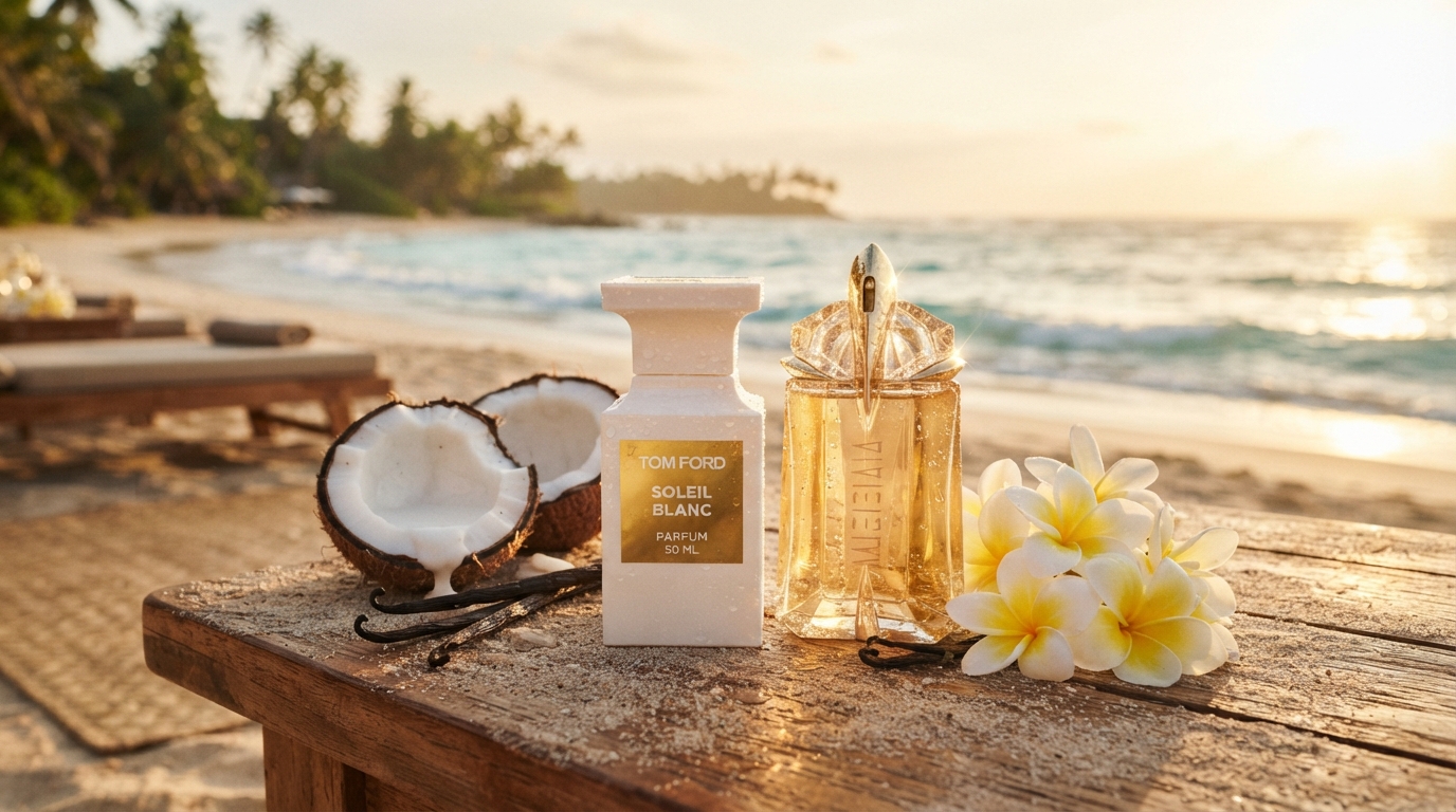 Profumi gourmand estivi cocco e vaniglia
