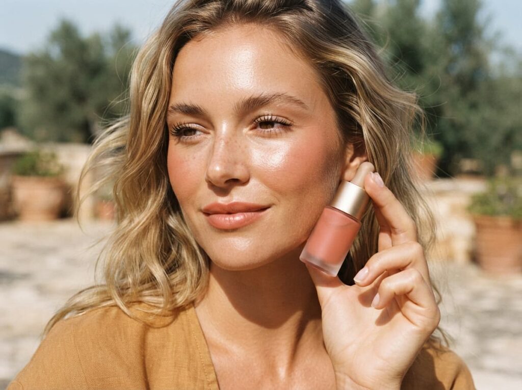 Blush liquido effetto sunkissed scelta del prodotto