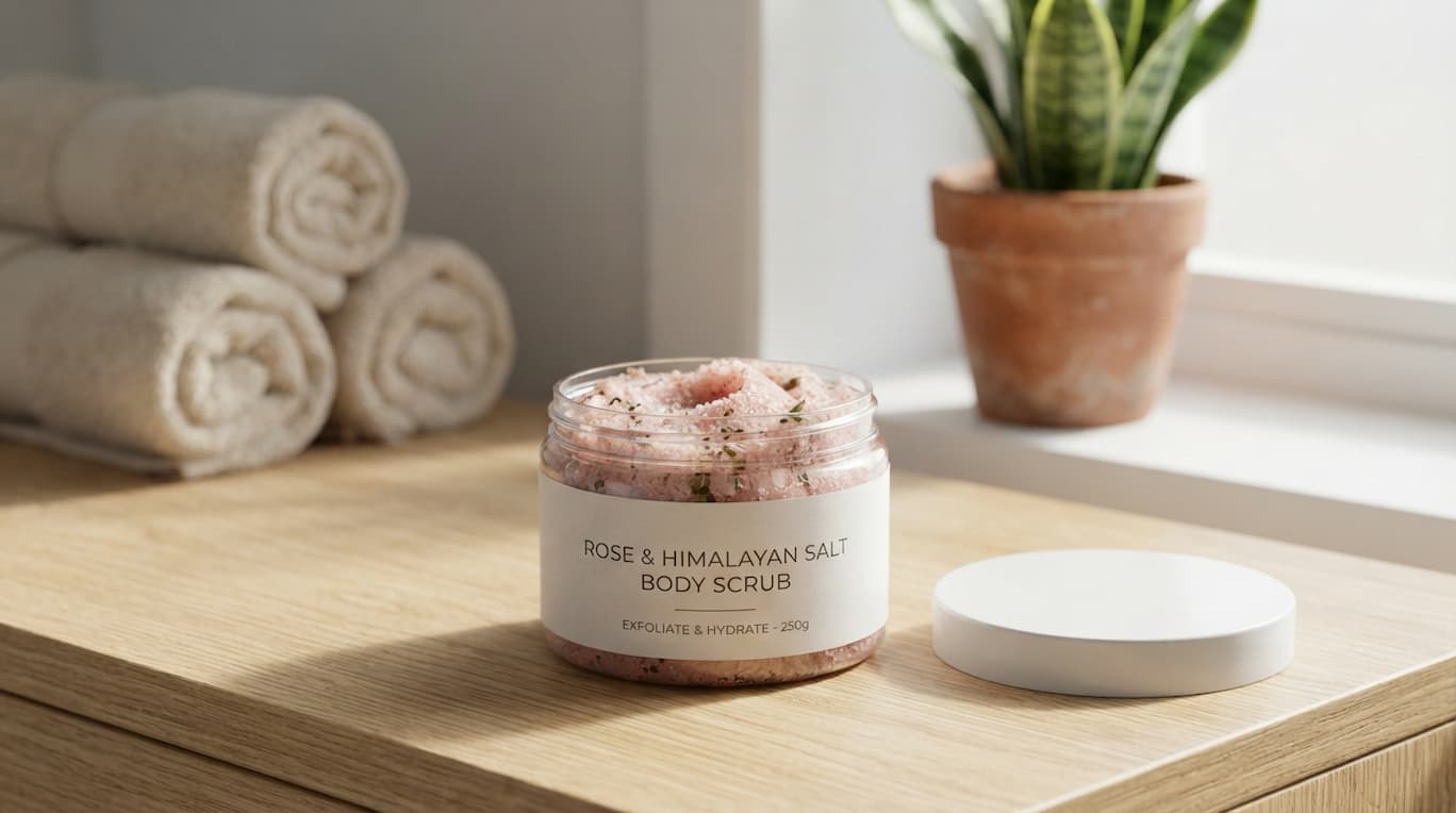 scrub esfoliante corpo al sale di Himalaya